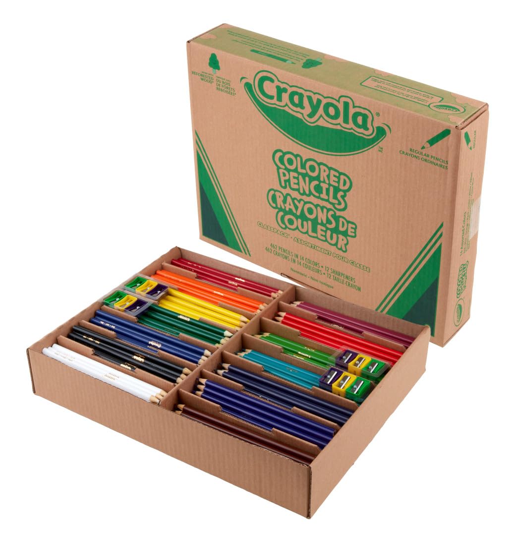 Crayola Colored Pencil Classpack (462ct), Teacher Appreciation Gifts