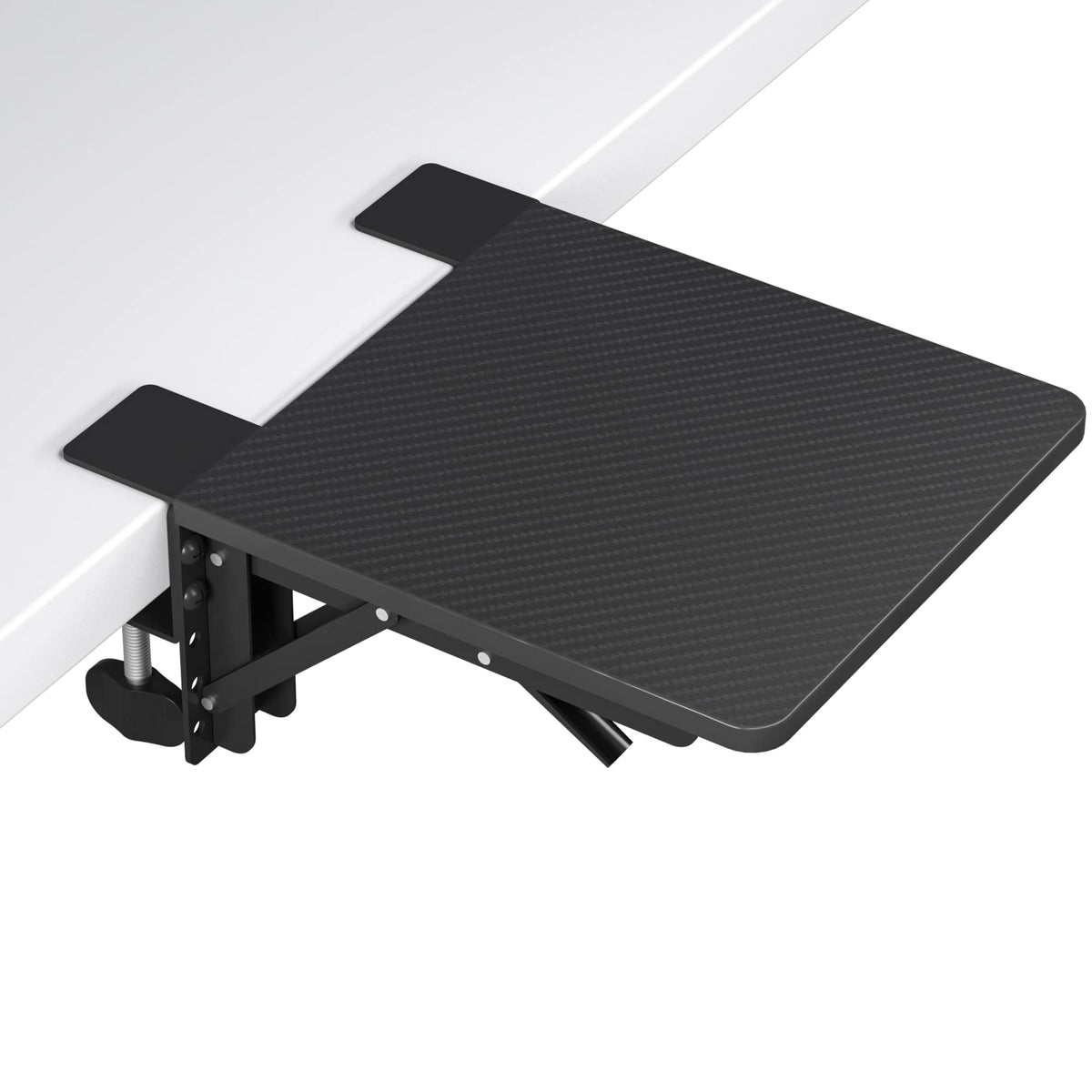 BONTEC Ergonomic Desk Extender Tray, 9.5"x9.1" Wrist Rest Shelf