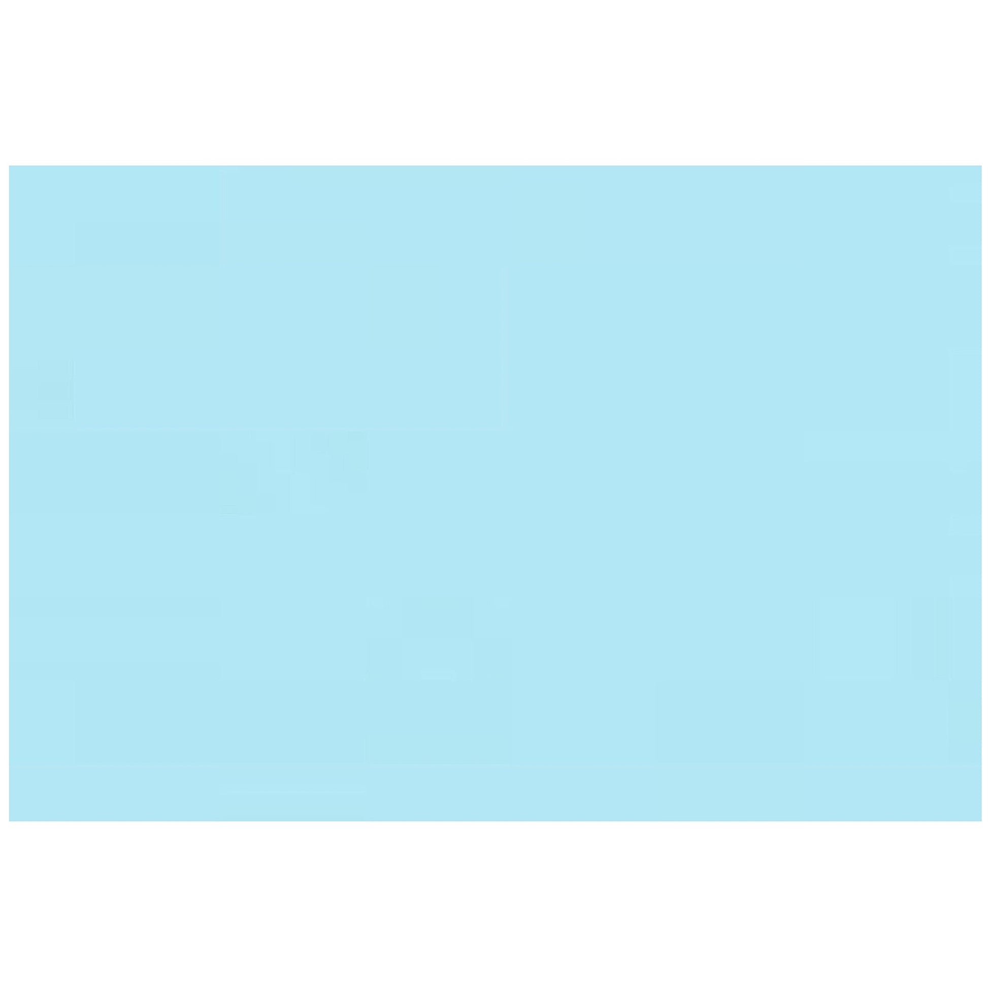 Colonial Cards: 100 Color Cardstock 4" x 6" Index Cards, Light Blue, Unruled