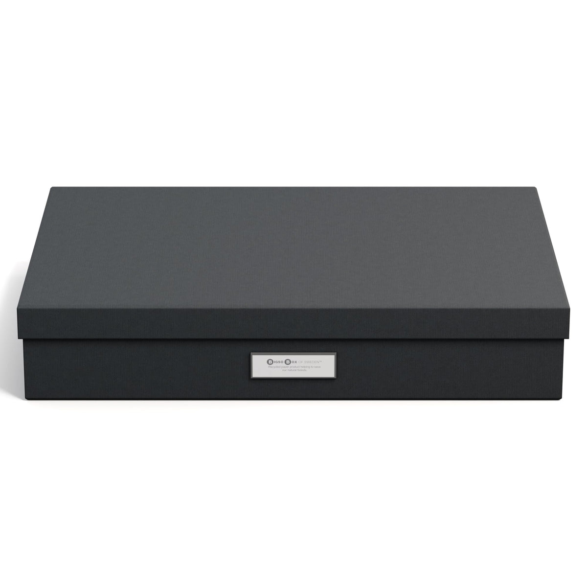 Bigso Sverker Fiberboard Legal and Art Storage Box - Scrapbook Storage Box for Loose Papers and