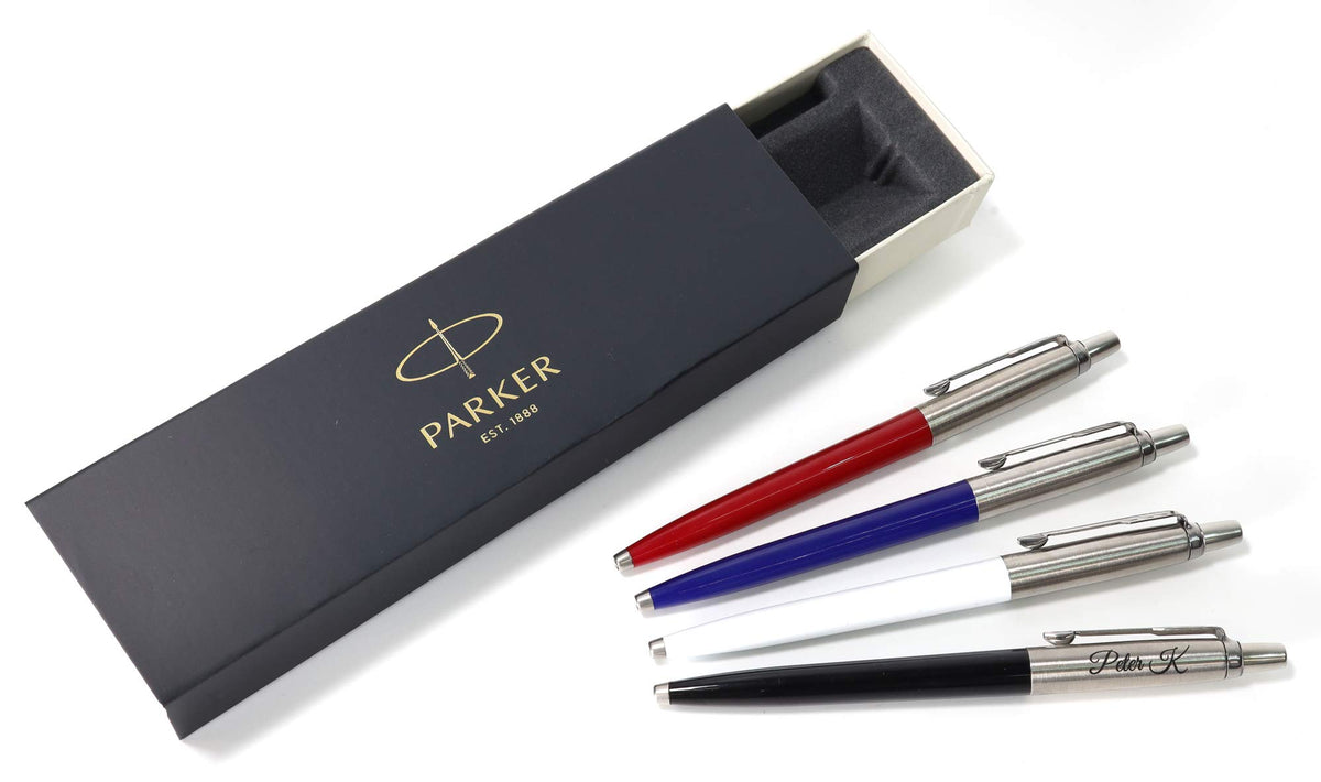 Personalized Custom Parker Jotter Pen + Gift Box | Design A Truly Unique Present | Laser Engraved