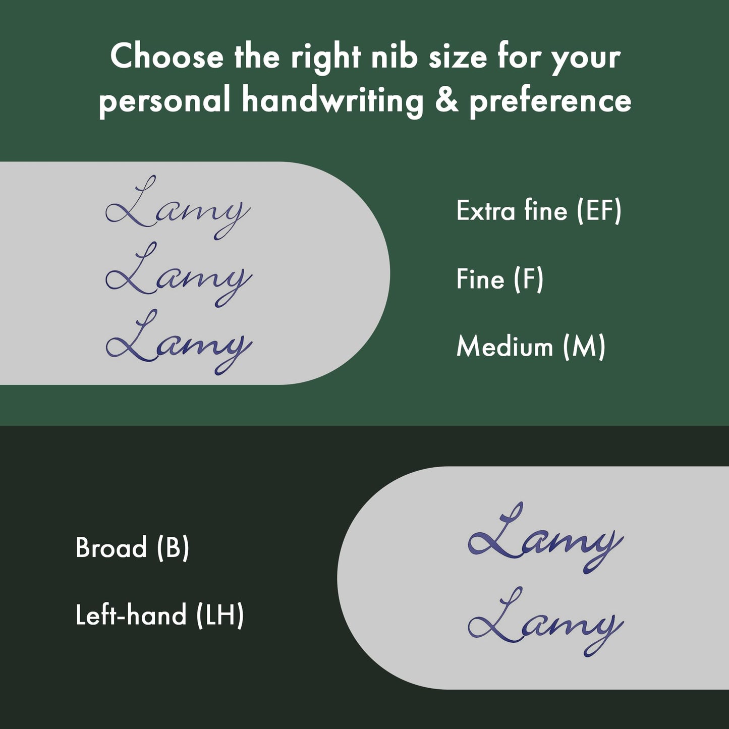 LAMY AL-star pine - Fountain Pen with ergonomic grip & polished steel nib in size EF - lightweight