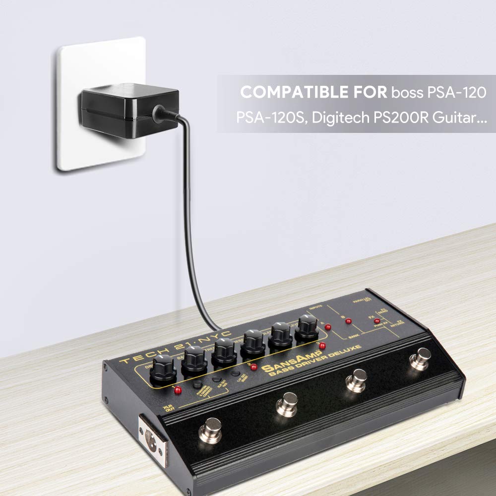 [UL LISTED]KFD 9V AC Adapter Power Charger For BOSS/ROLAND PSB-1U PSB1U; BOSS Roland GT-10 GT-10B