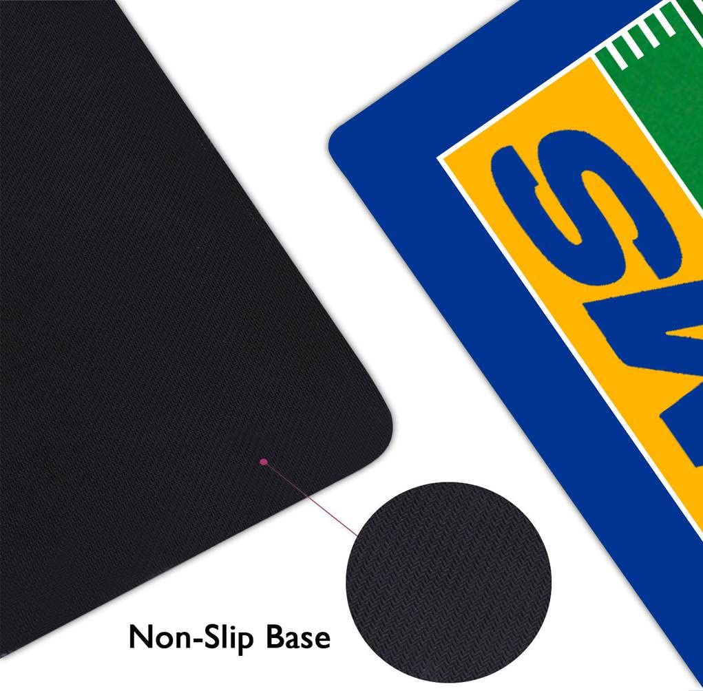 Large Gaming Mouse Pad, Mousepad with Non-Slip Rubber Base for Laptop Computer Desktop