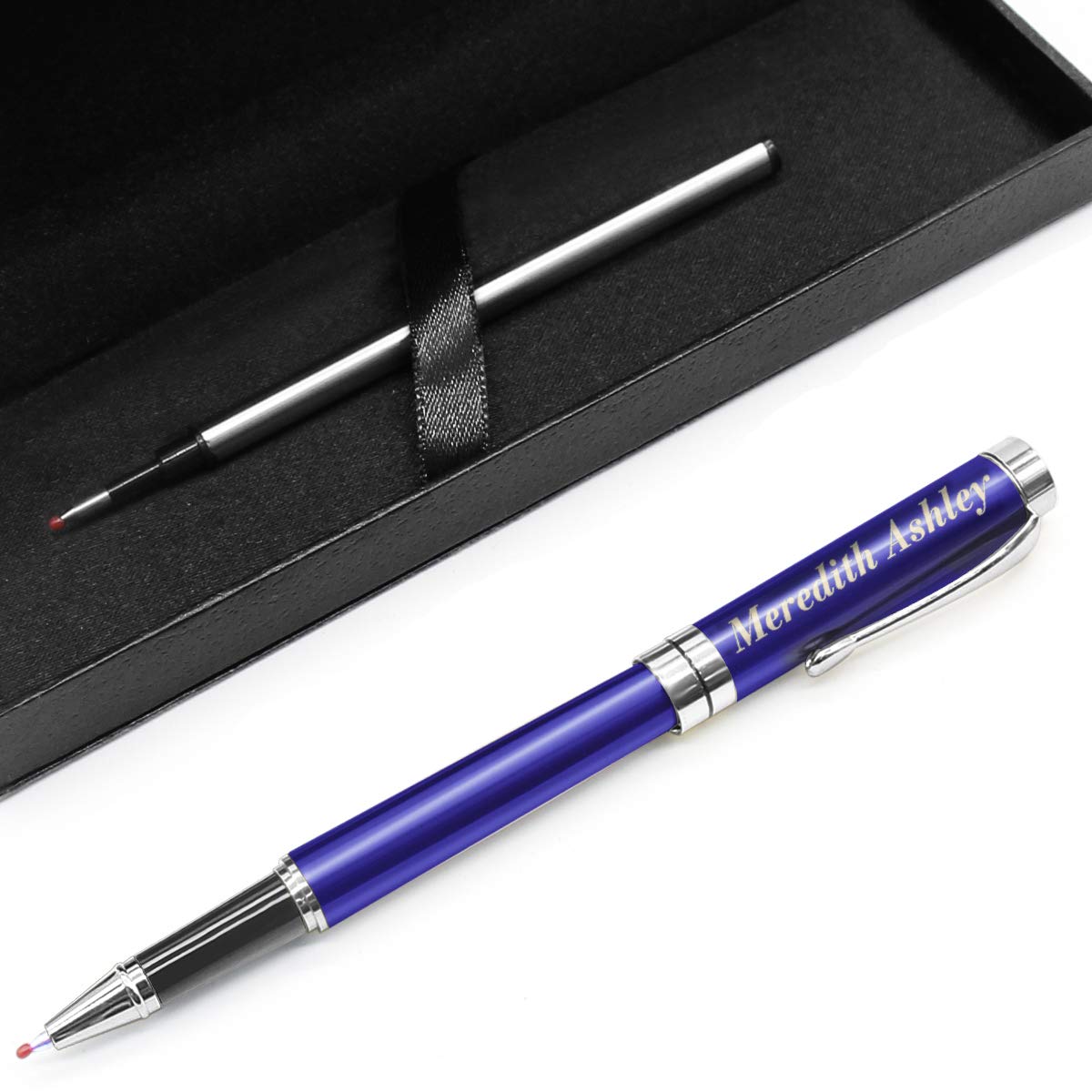 Aolun Personalized Pens,Custom Engraved Pen with Your Name Or Message,Refillable Medium