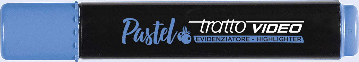 Tratto Highlighter Video Stroke Chisel Tip Pastel Envelope 4 pcs