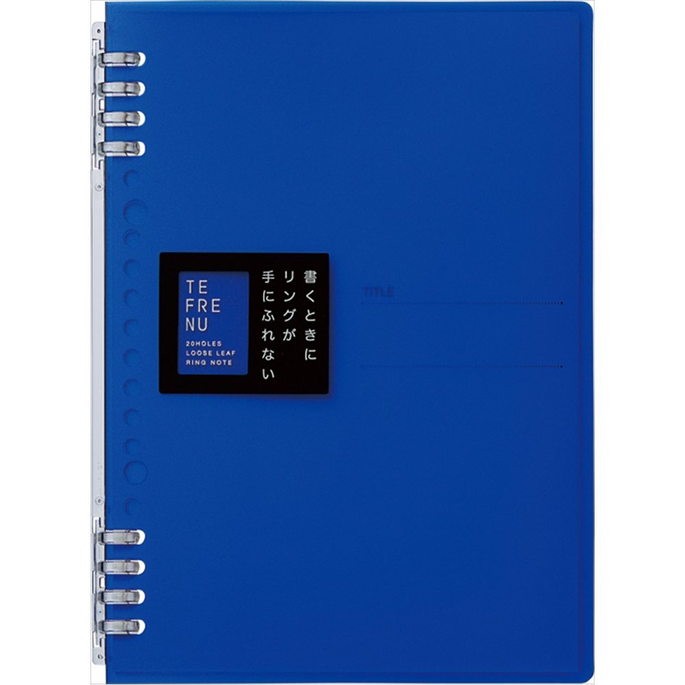 キングジム(Kingjim) King Jim 9854TTE Ao Ring Notebook, Tefline, A5, Blue