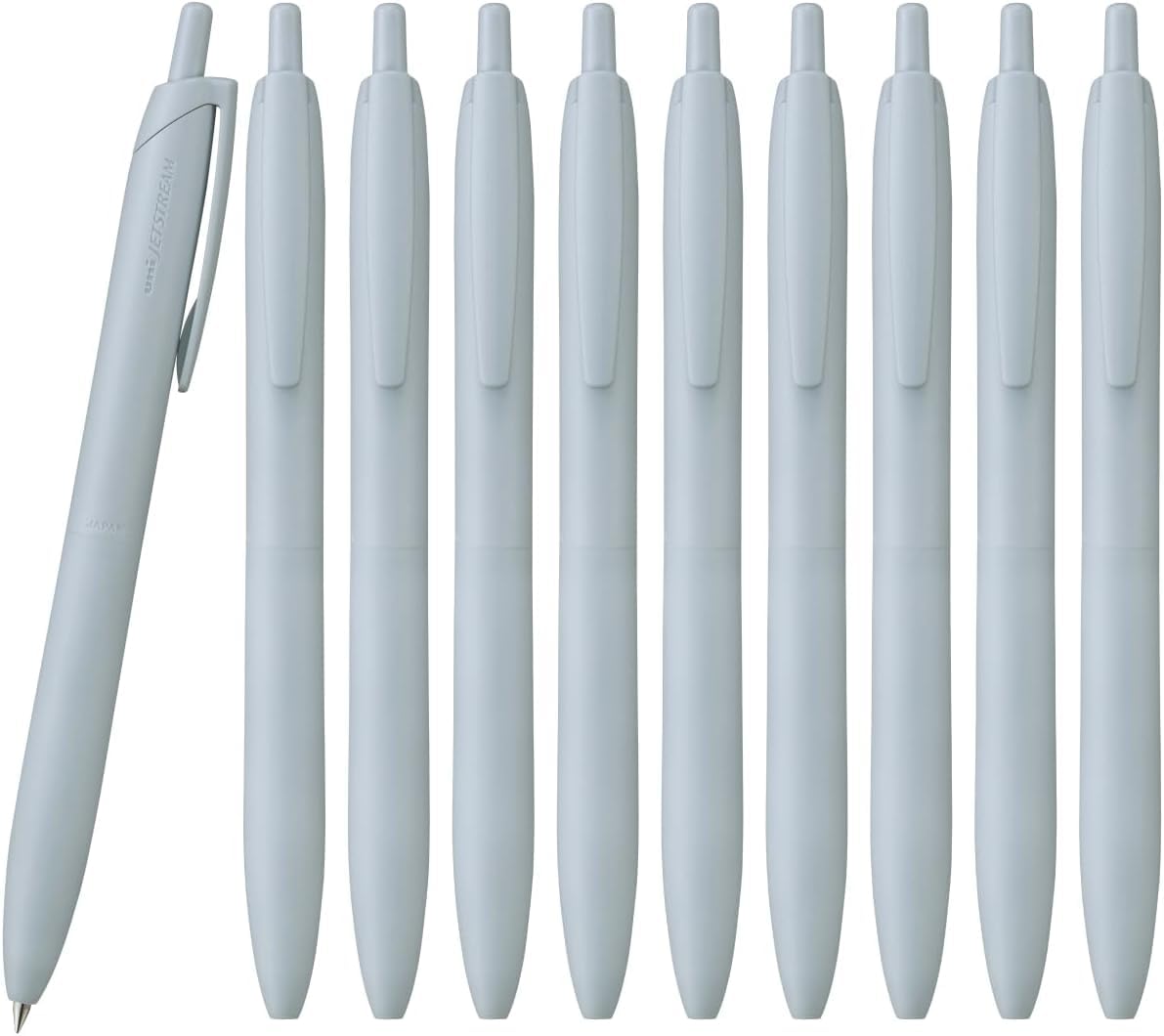 三菱鉛筆 Uni Jetstream Single Ballpoint Pen, Equipped with 0.5mm Lite Touch Ink (Black), Light Blue