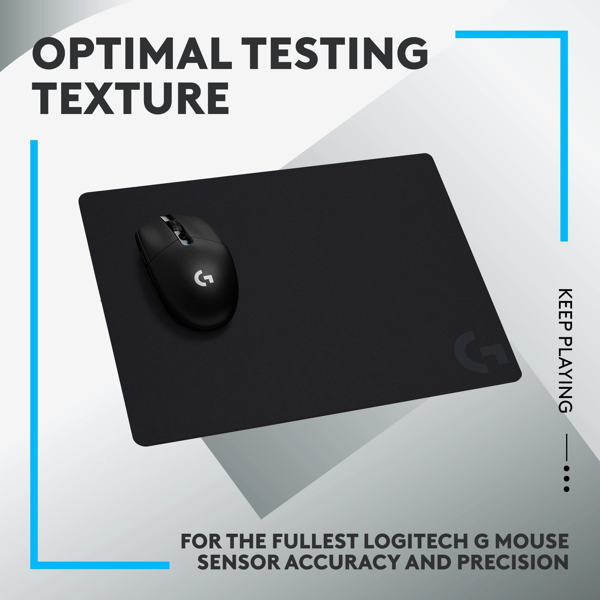 Logitech G440 Hard Gaming Mouse Pad (340x280x5) - Black