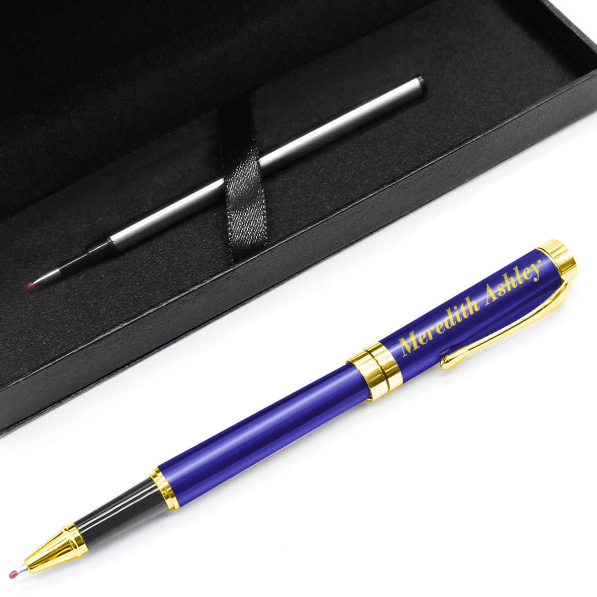 Aolun Personalized Pens,Custom Engraved Pen with Your Name Or Message,Refillable Medium