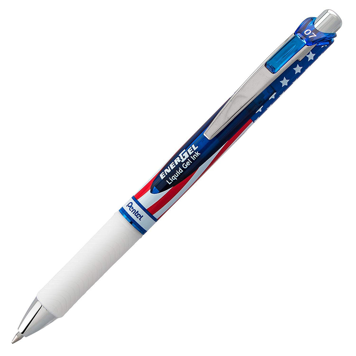 Pentel EnerGel RTX Retractable Liquid Gel Pen (12 Pack, Black/USA Barrel)