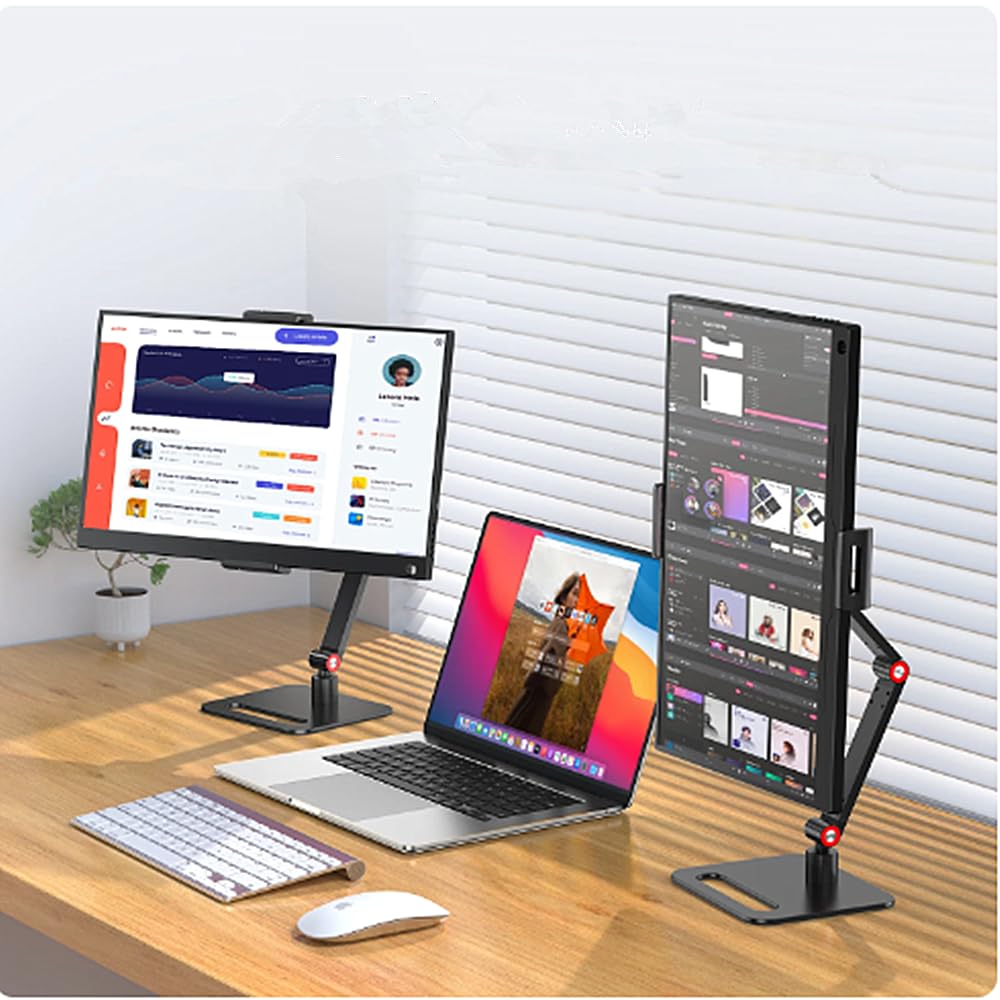 Portable Monitor Holder for 6-17.3 inch Screen Desktop Monitor Tablet Stand