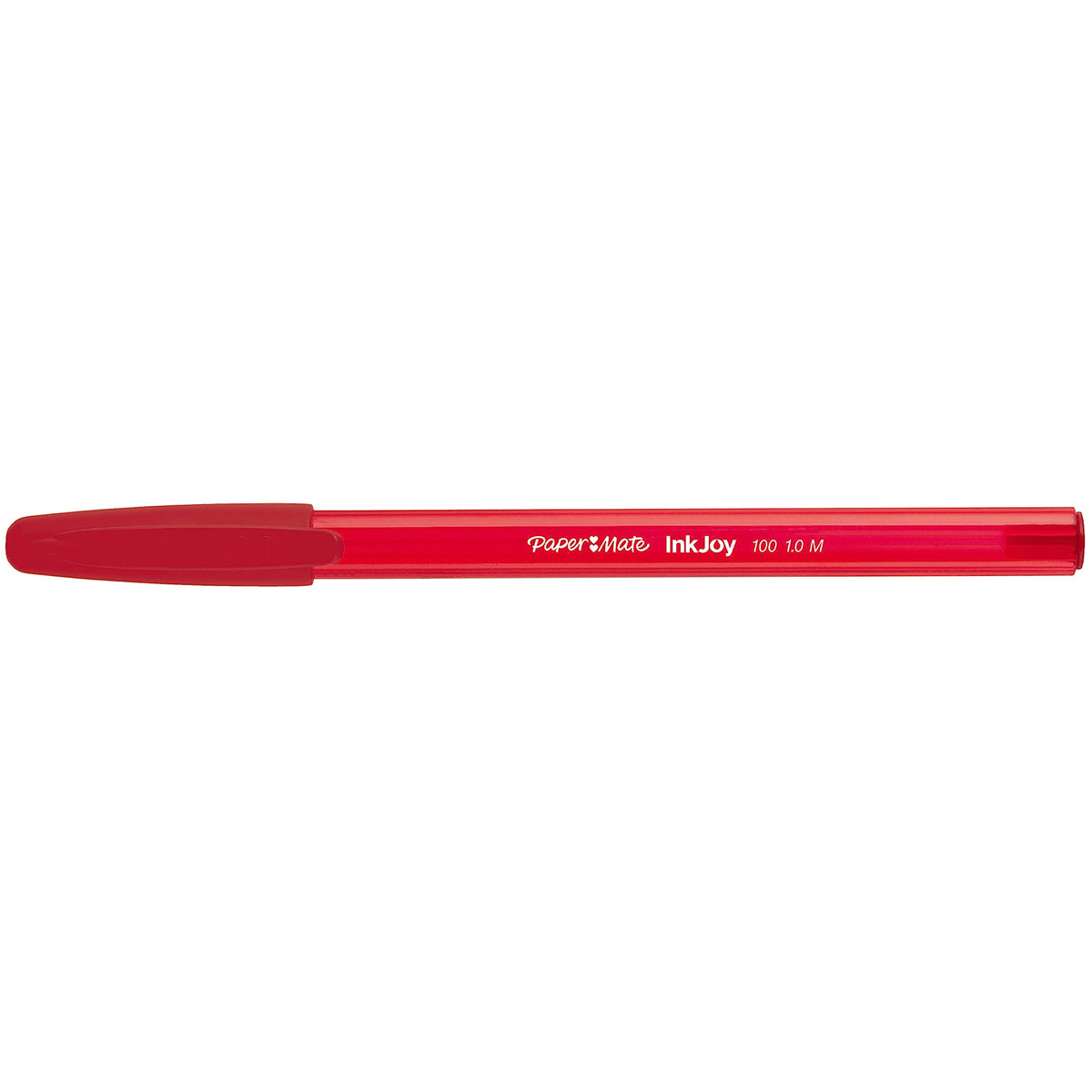 Paper Mate InkJoy 100ST Ballpoint Pens | Medium Point (1.0 mm) | Red | 50 Count
