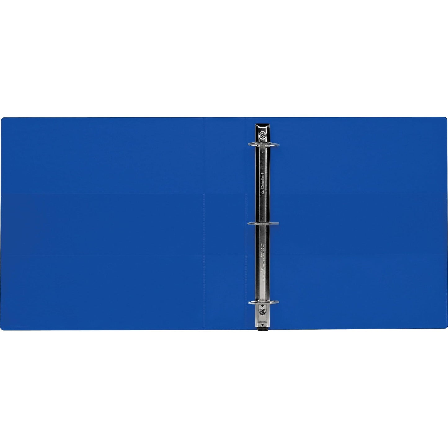 Staples Heavy Duty 1 1/2" 3-Ring View Binder, D-Ring, Blue, 4/Pack