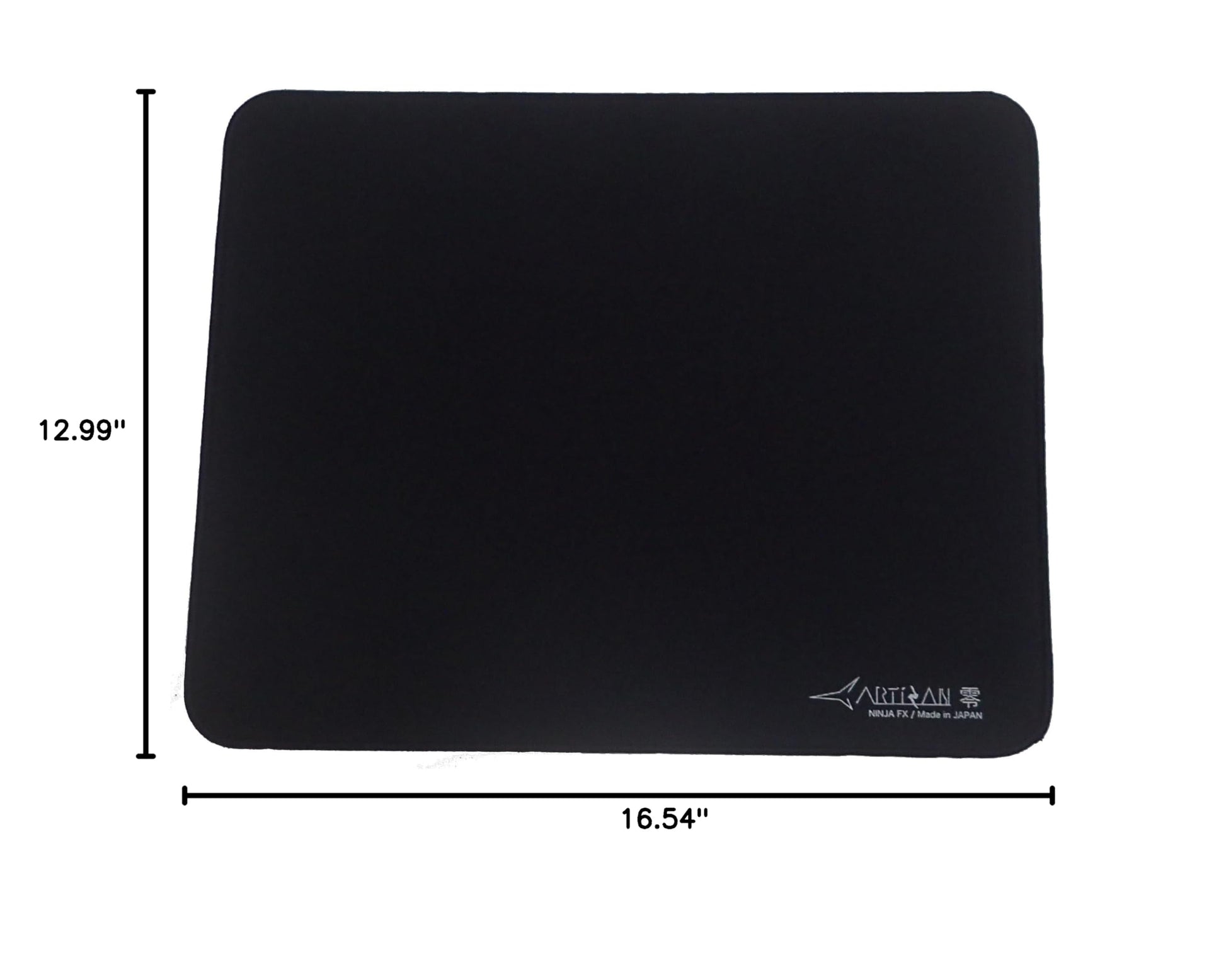 Artisan Ninja FX Zero XSoft L Black Gaming Mouse Pad 4mm Polyester