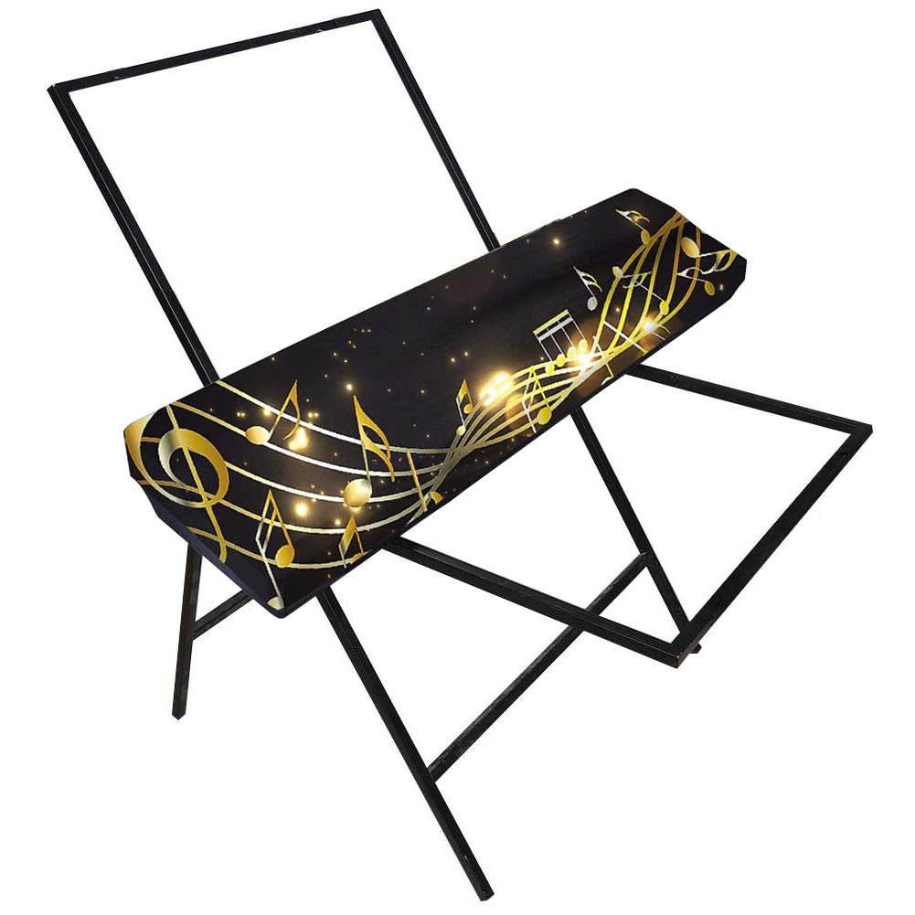 Stretchable Piano Keyboard Dust Cover for 61/88 Keys - Electronic Music Dirt-Proof Cover With