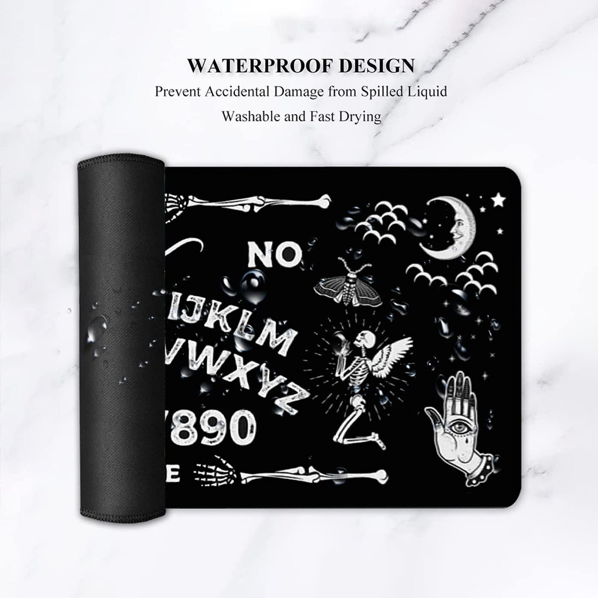 Gaming Mouse Pad & Keyboard Wrist Rest,Large Extended Mouse Pad 31.5X 11.8,Ergonomic Memory Foam