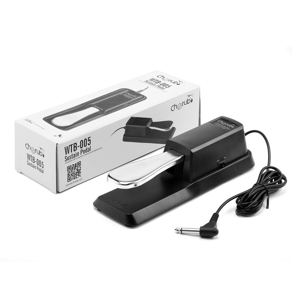Sustain Pedal for Yamaha Roland Casio Korg Nord Kurzweil Hammond Alesis Moog Ensoniq Behringer