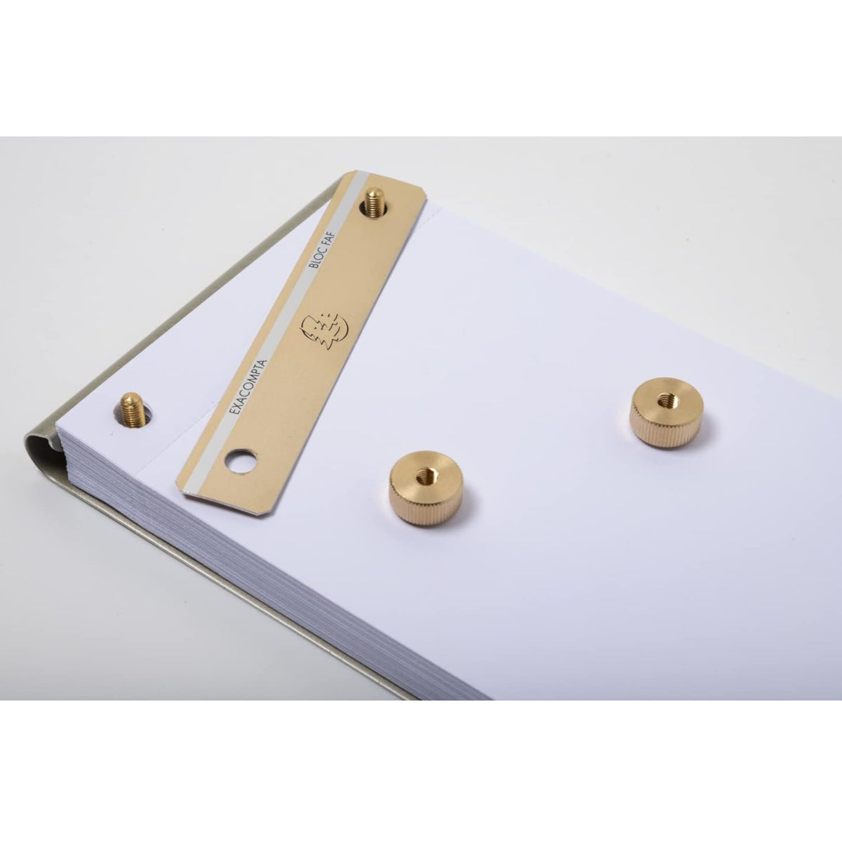 Exacompta Desk Pad No.2, 16x10cm (4X6.25 Inch), Plain Paper, Refillable