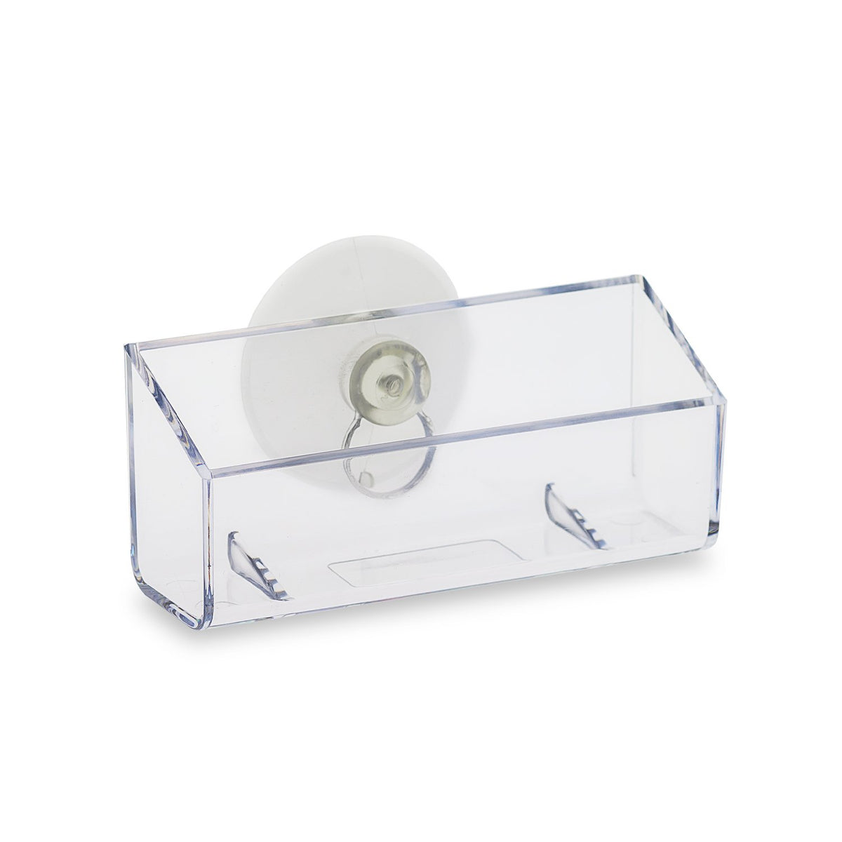 Source One Clear Gift Card Holder Business Card Holder with Suction Cup Window Mount (6 Pack)