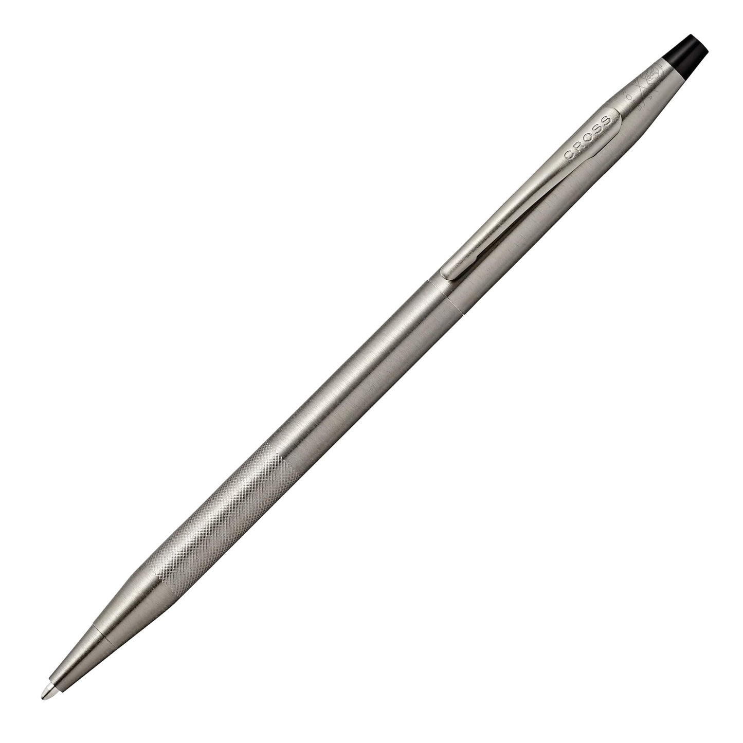 Cross Classic Century Titanium Gray Micro-knurl Ballpoint Pen, Black Ink