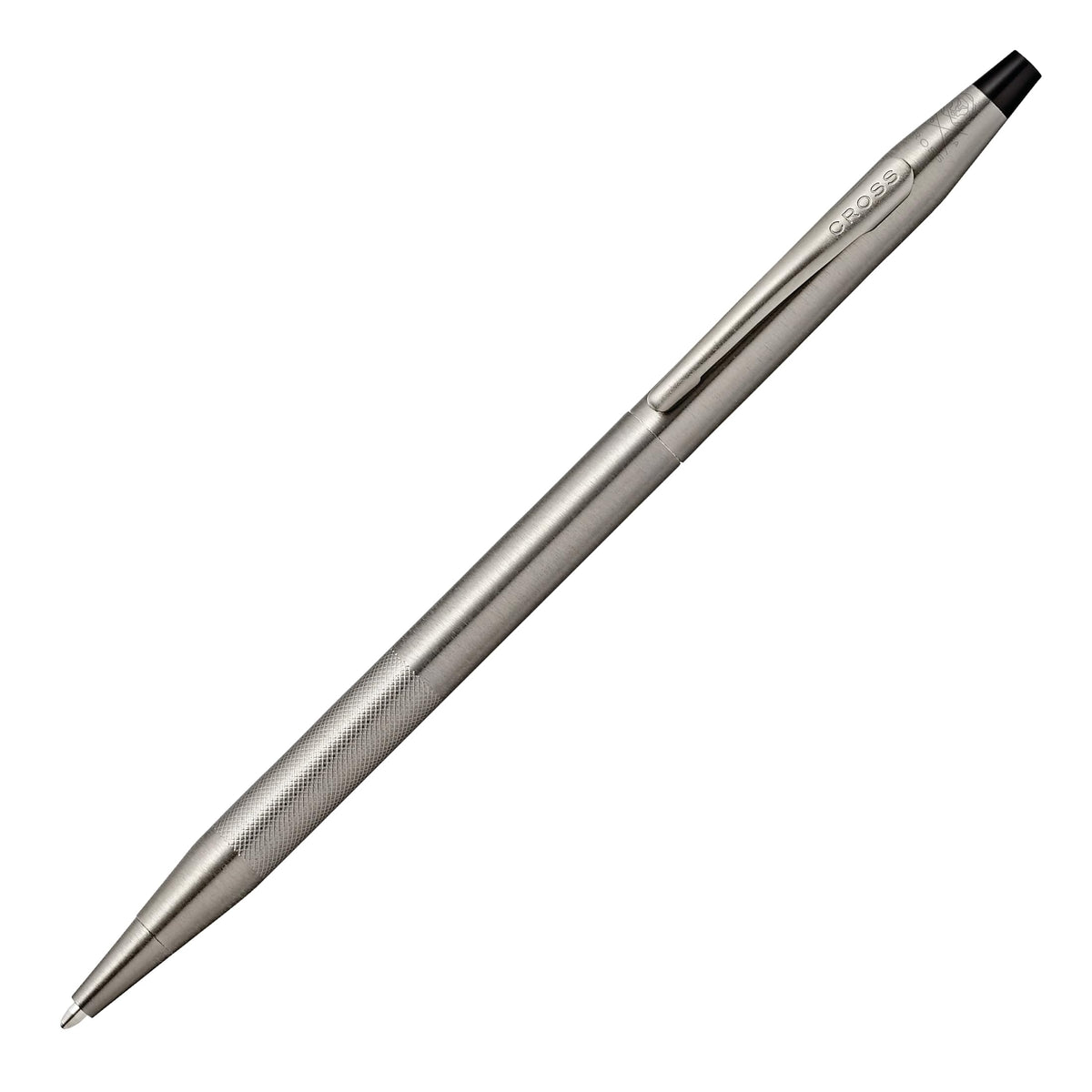 Cross Classic Century Titanium Gray Micro-knurl Ballpoint Pen, Black Ink