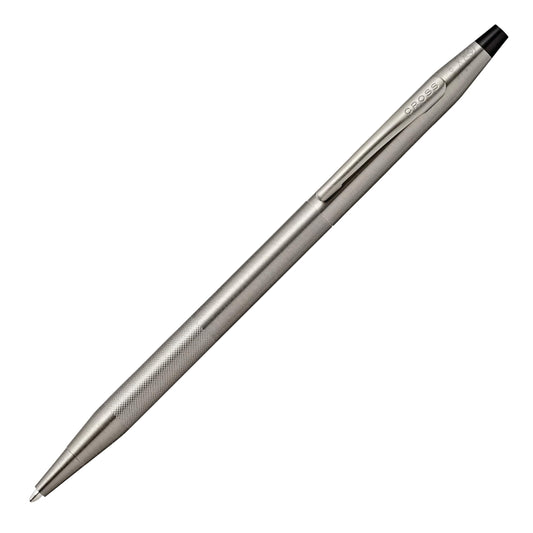 Cross Classic Century Titanium Gray Micro-knurl Ballpoint Pen, Black Ink