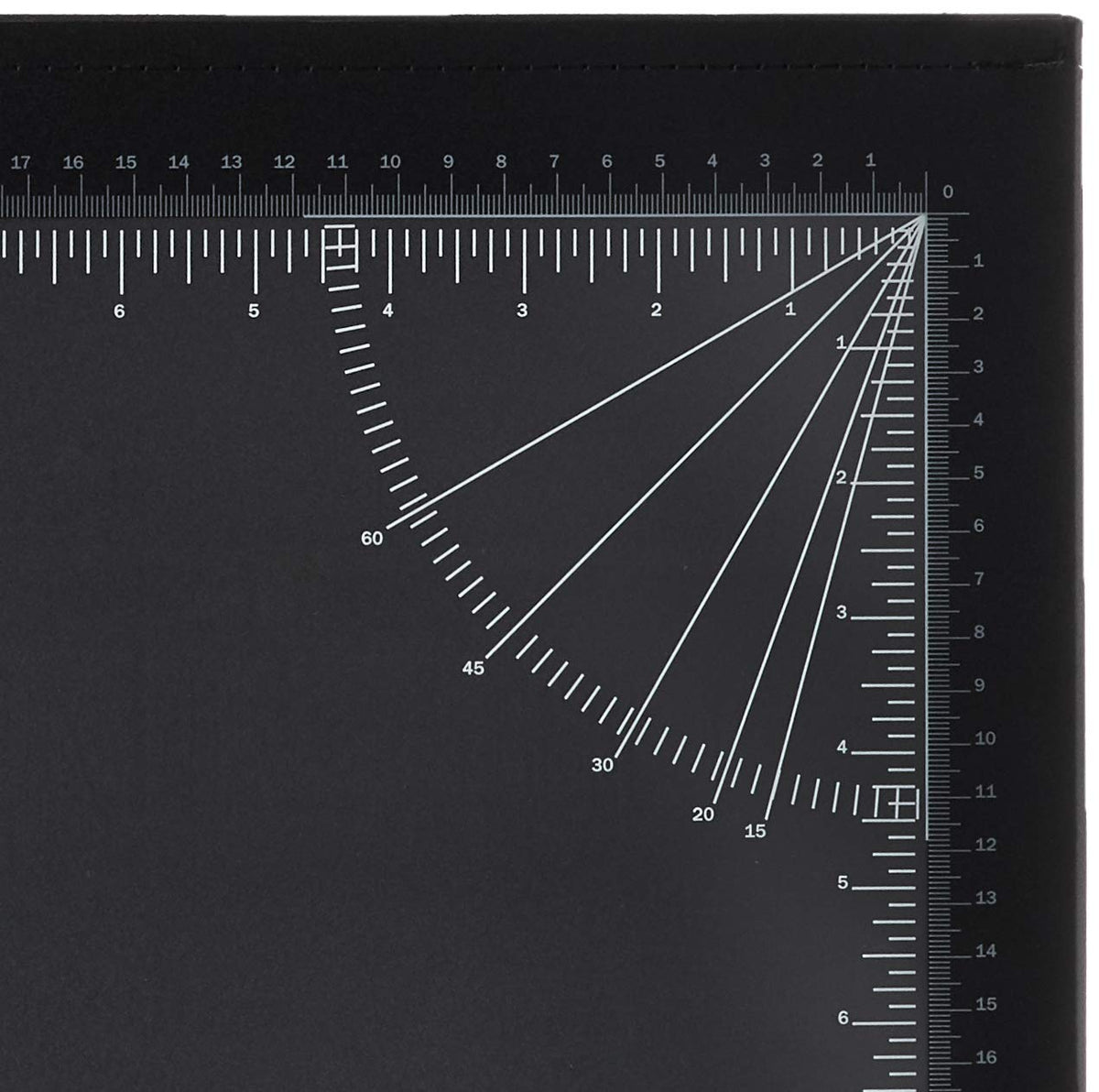 Artistic Office Products 17" x 22" Logo Pad Lift-top Desktop Organizer Desk Mat, Black/Clear