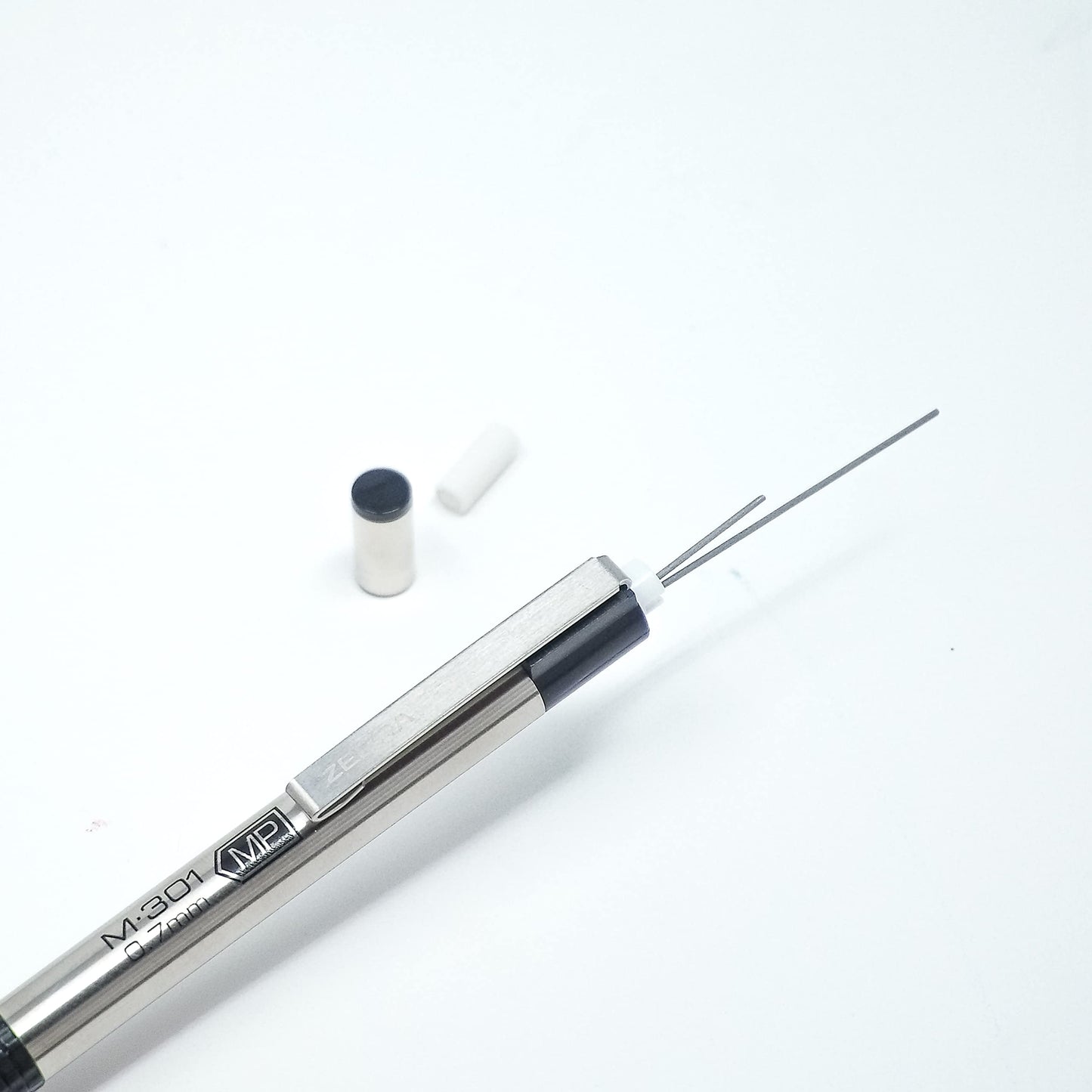 Zebra Pen STEEL M-301 Mechanical Pencil, 0.7mm Medium Point, 12-Pack