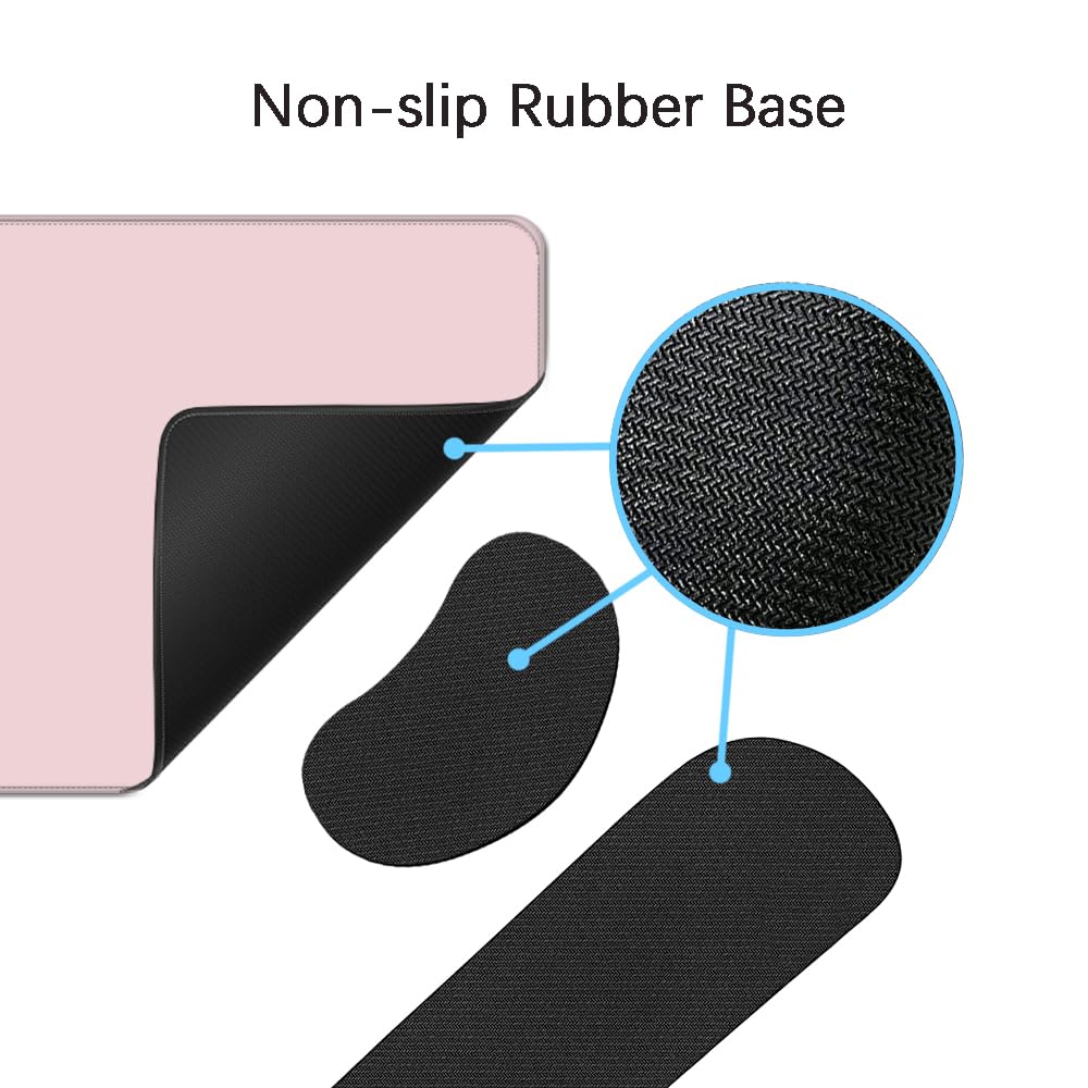Desk Mat, Large Gaming Mouse Pad with Wrist Rest, 4 in1 XXL Mouse pad+Keyboard Wrist Rest+Mouse Pad