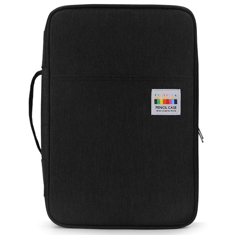 YOUSHARES Big Capacity Colored Pencil Case - 300 Slots large Pen Case Organizer with Multilayer