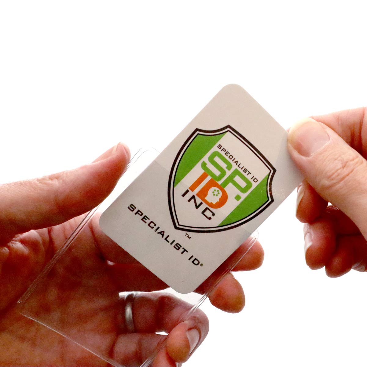 Bulk 25 Pack - Premium Medicare Card Protector Sleeves - Durable 2 ⅜ X 3 ⅜ Business Card Holders