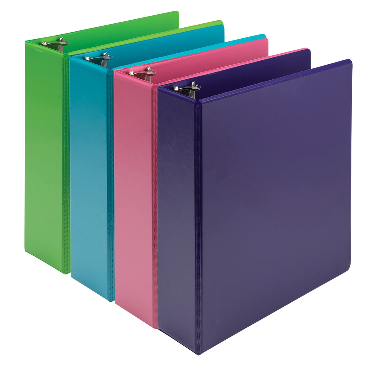 Samsill Plant-Based 3 Inch Durable Round Ring, View Binder, Eco-Friendly, USDA Certified Biobased