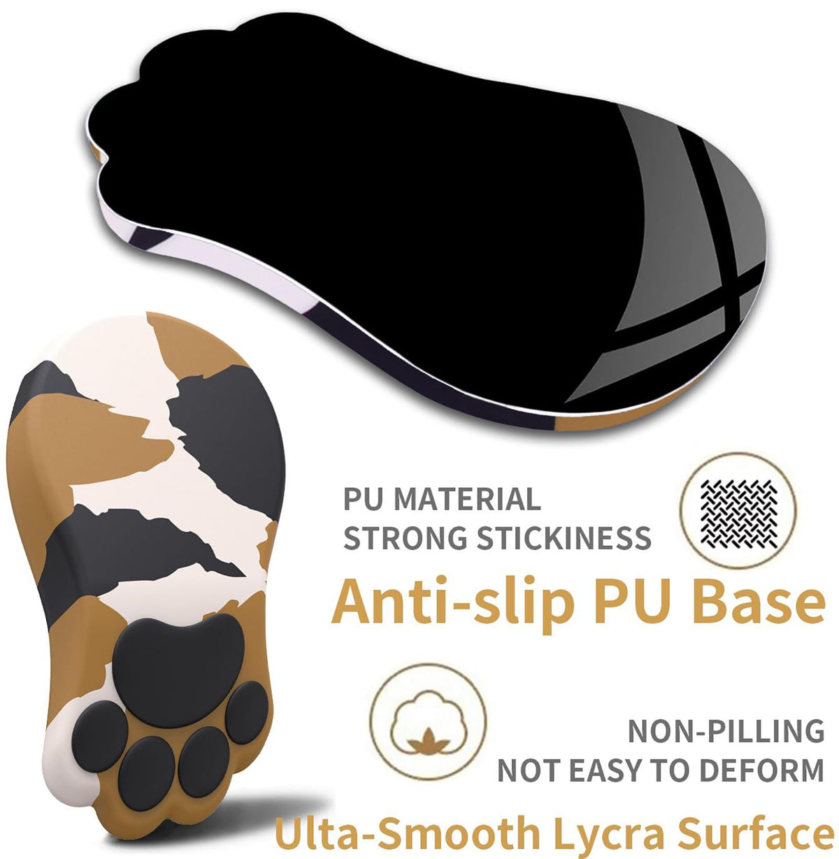 L-SPOUTTO Ergonomic Mouse Pad with Wrist Rest,Cute Mouse Pad Wrist Support