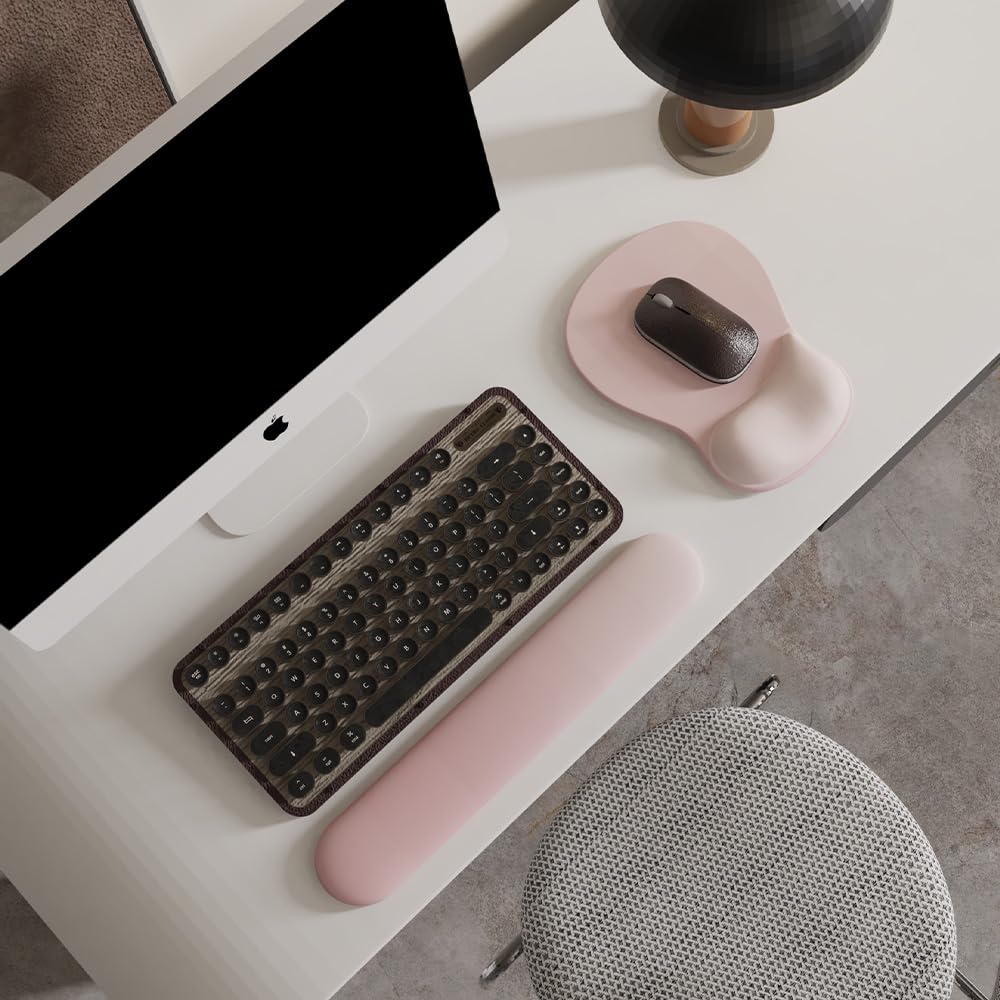 ErgoComfort Gel Wrist Rest Mouse Pad-Ergonomic Office Mousepad with Wrist Support-Non-Slip, Design