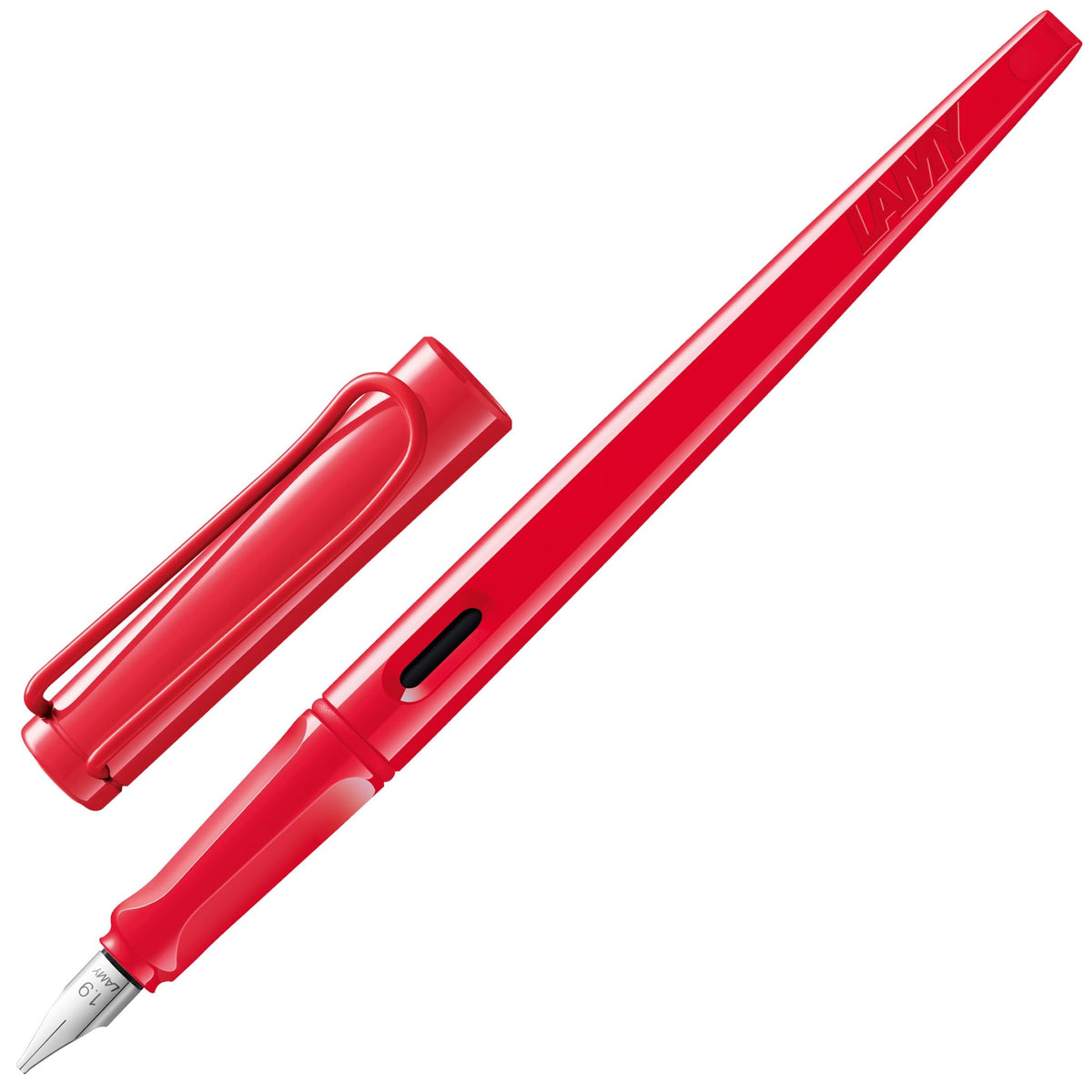 Lamy joy Calligraphy Pen 015 Made of Robust Plastic in Strawberry with Nib Tip 1.9 mm, Distinctive