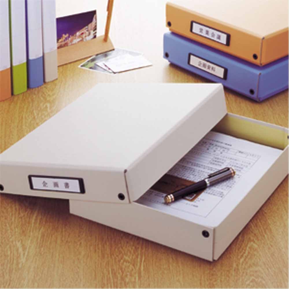LIHIT LAB G8300-16 Document Holder, Tool Box, Desk Tray, A4, Beige