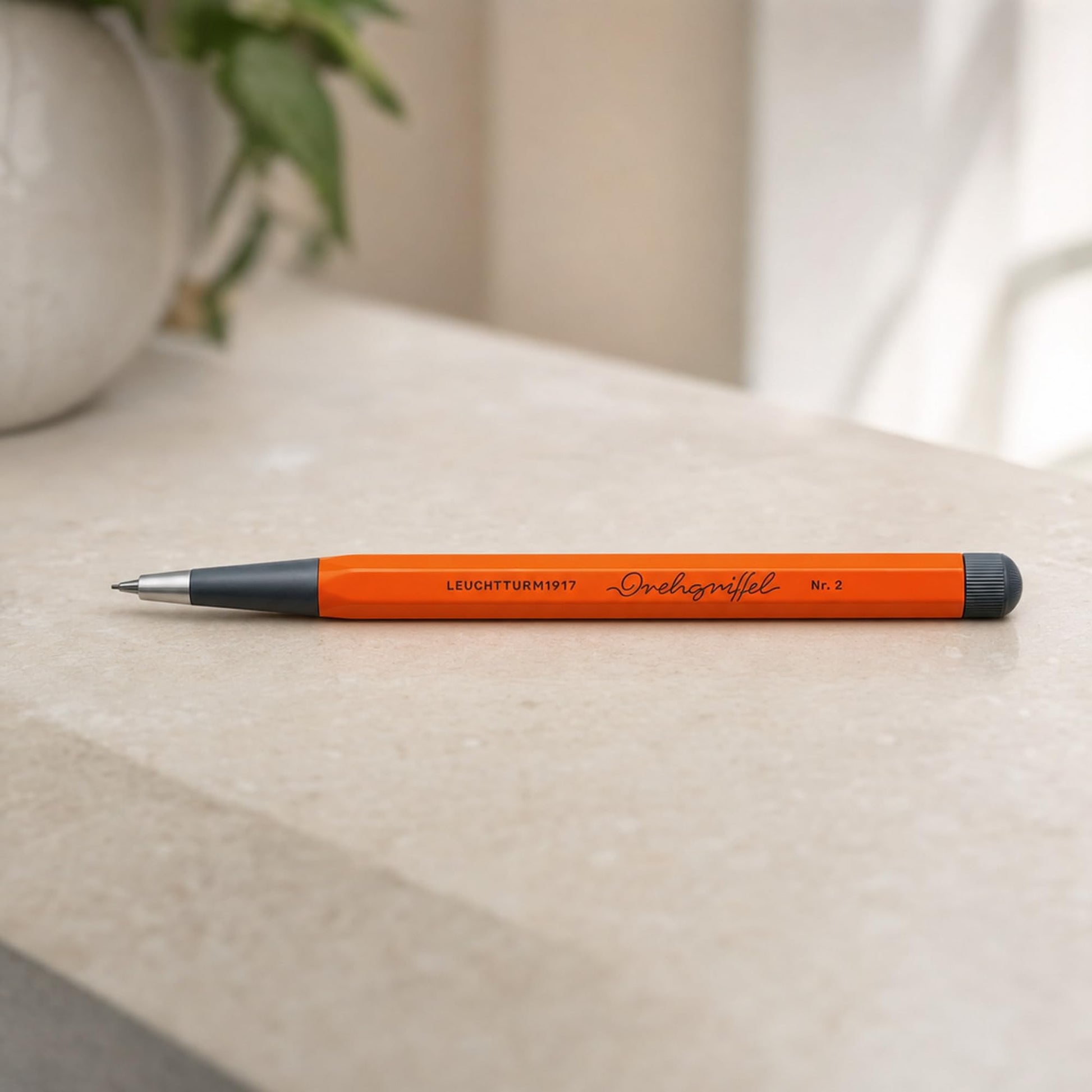 LEUCHTTURM1917 374014 Drehgriffel Nr. 2, Pumpkin - Pencil