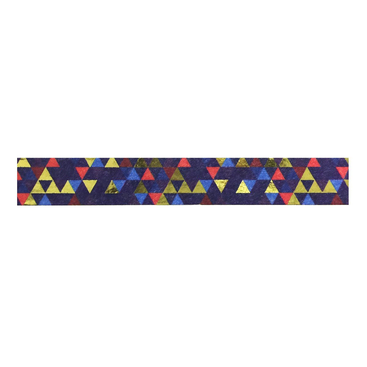 Wrapables Colorful Washi Masking Tape, Mystery Magic Vector Triangles