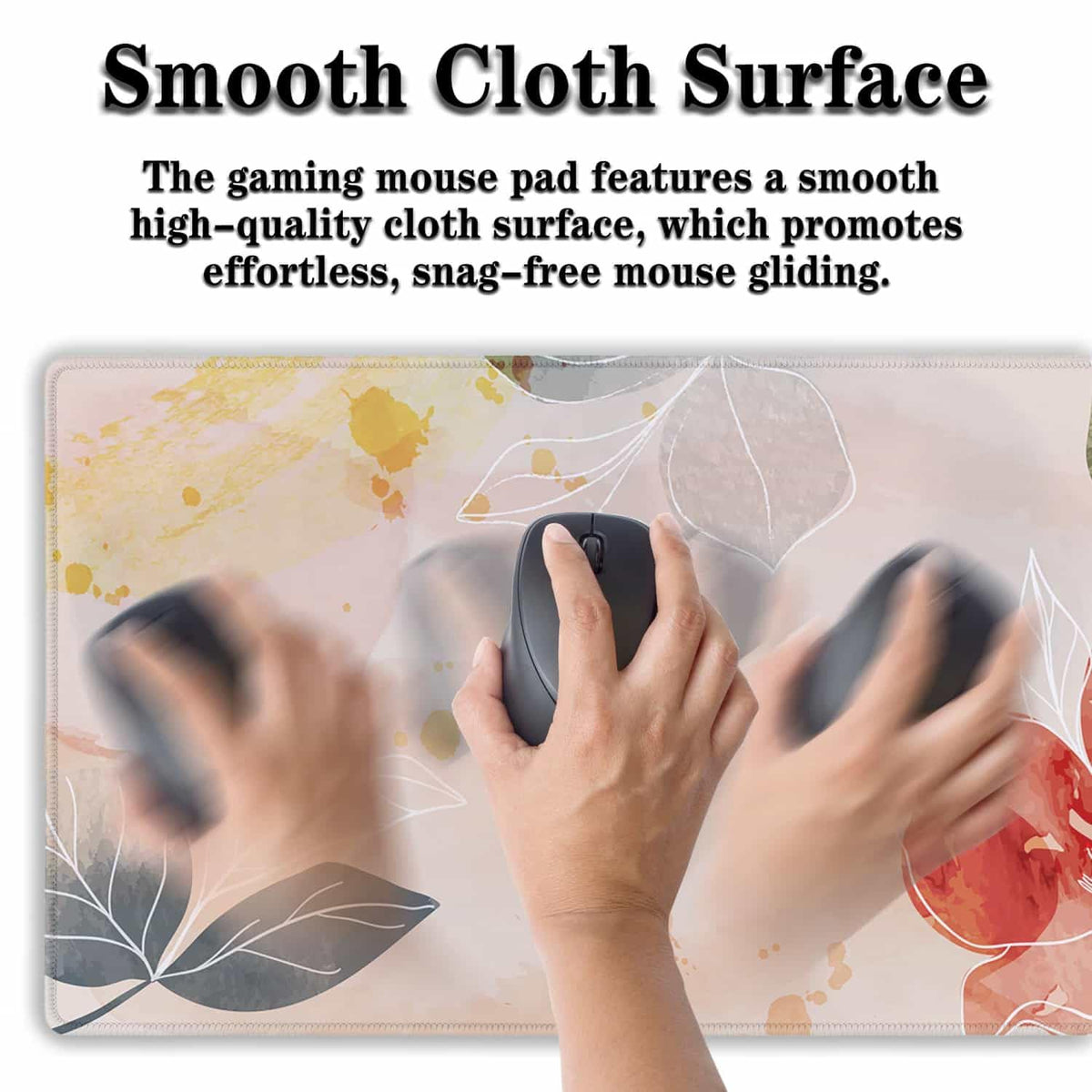 Samgula Gaming Mousepad Pink Cute Desk Mat Large Mouse Pads Large Mouse Pad for Woman Keyboard
