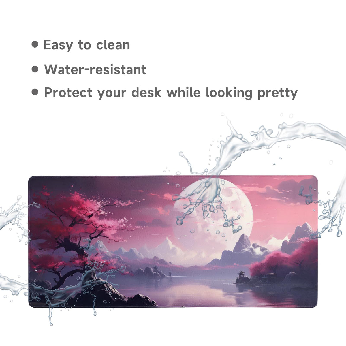 Mouse Pad Gaming Mouse Pad Desk Pad XL Large Mouse Mat Keyboard Mat Office Desk Decor