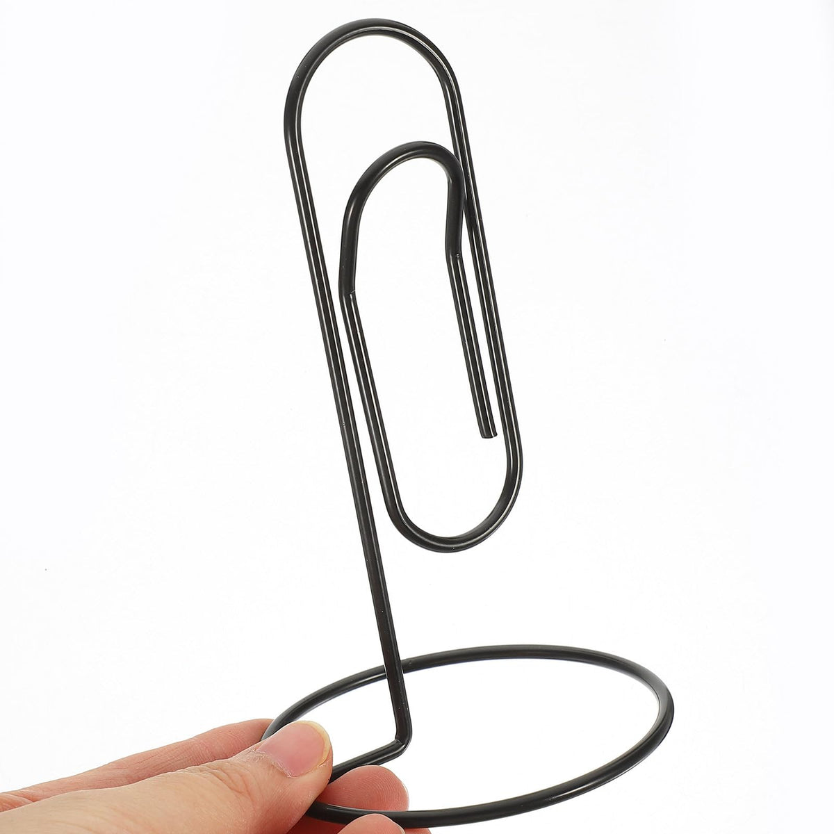 STOBOK Base Memo Clip, 5pcs Creative Large Desktop Note Holder DIY Multi- Hand Account Daily Use