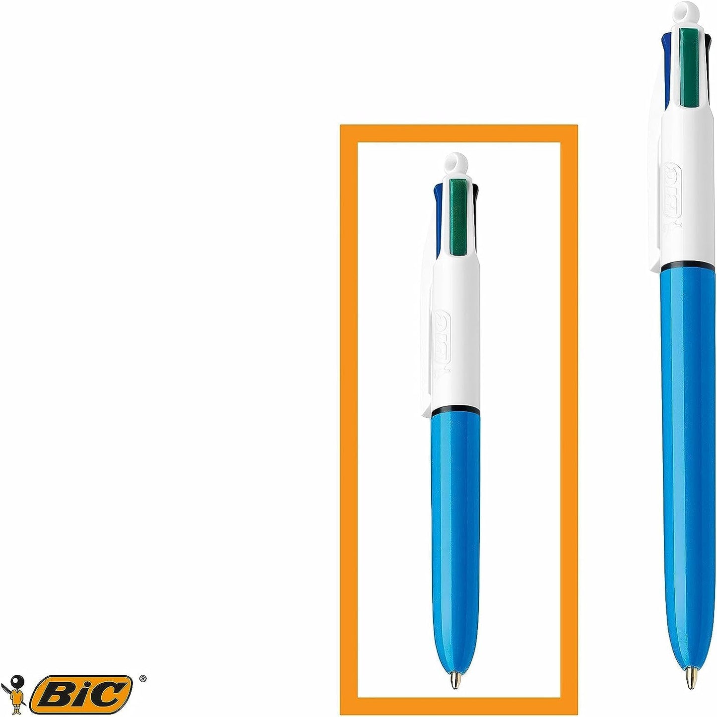 BIC Mini + Mini Fashion Retractable Ballpoint Pen Assorted Colours Pack of 3