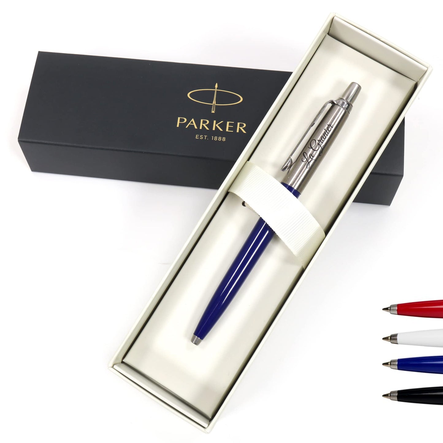 Personalized Custom Parker Jotter Pen + Gift Box | Design A Truly Unique Present | Laser Engraved