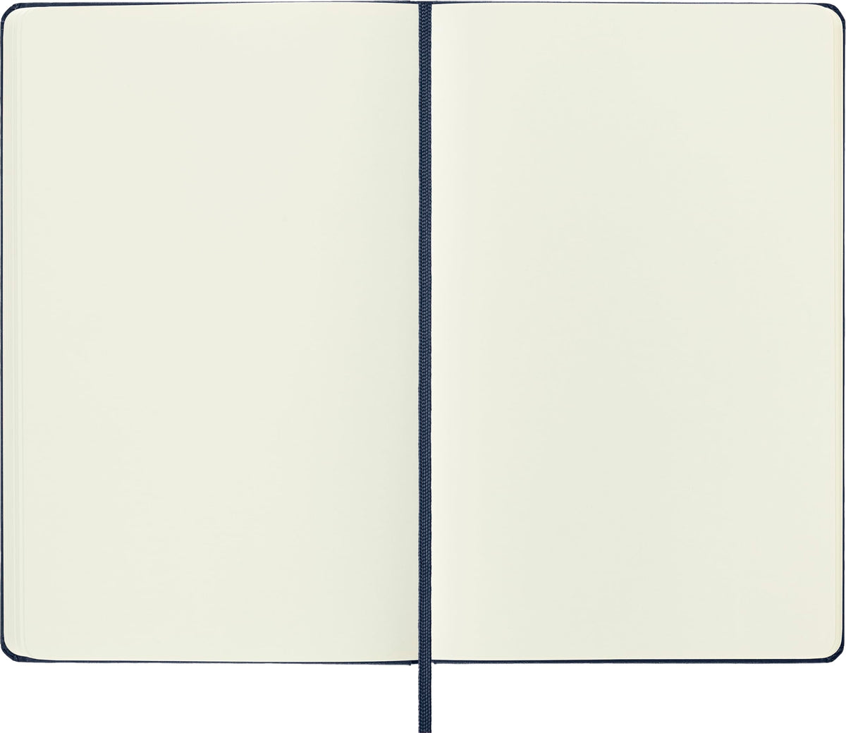 Moleskine Art Sketchbook, Hard Cover, Large (5" x 8.25") Plain/Blank, Sapphire Blue, 104 Pages