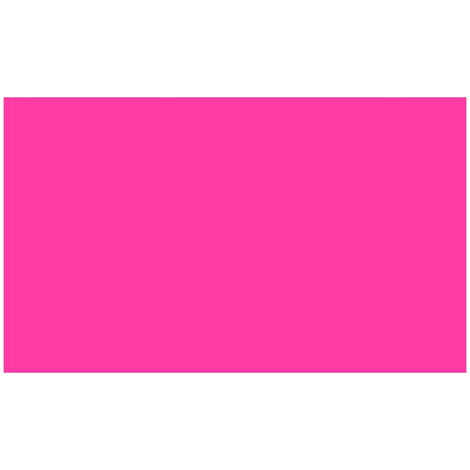 Colonial Cards: 150 Color Cardstock 3" x 5" Index Cards, Bright Pink, Unruled