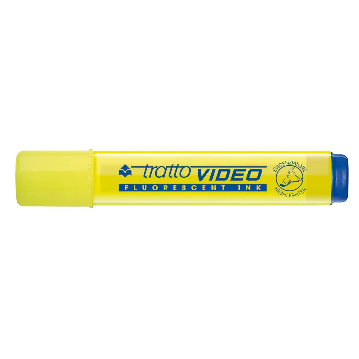 Tratto VIDEO, box/12 pieces, bright yellow