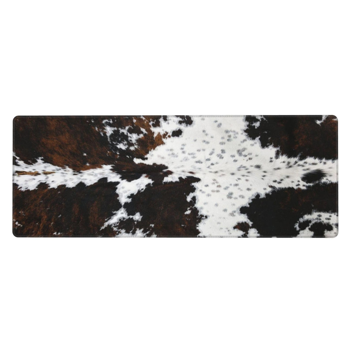 PPZCXWP Cowhide Mouse Pad Extended Large 31.5x11.8 Faux Fur Desk Mat