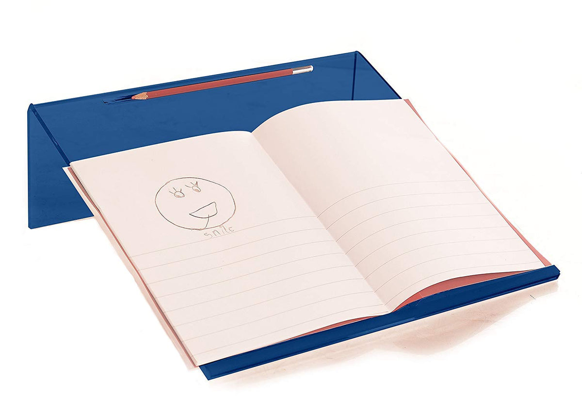 Playlearn Extra Wide Slant Board for Writing – Acrylic, Anti-Slip, Pen Holder - 20 Degree Angle