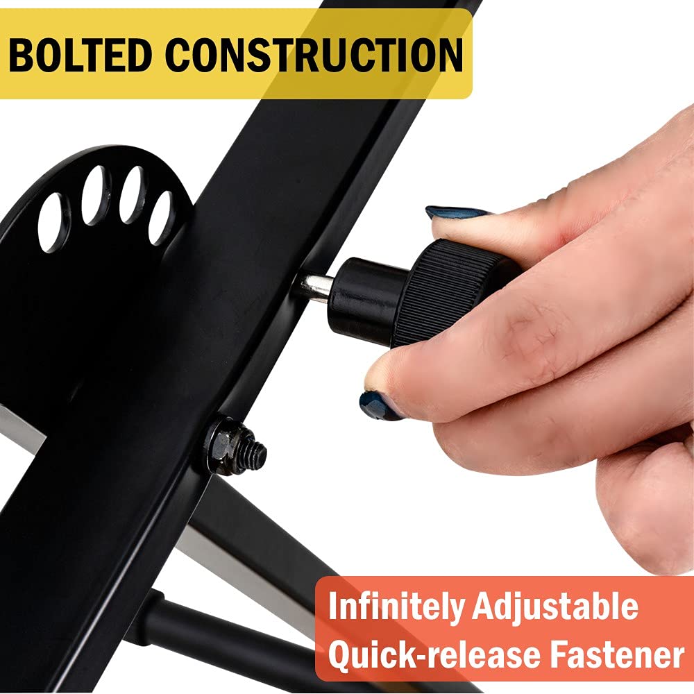 Stage Rocker Single-X Style Classic Folding Keyboard & Digital Piano Stand, Adjustable Width &